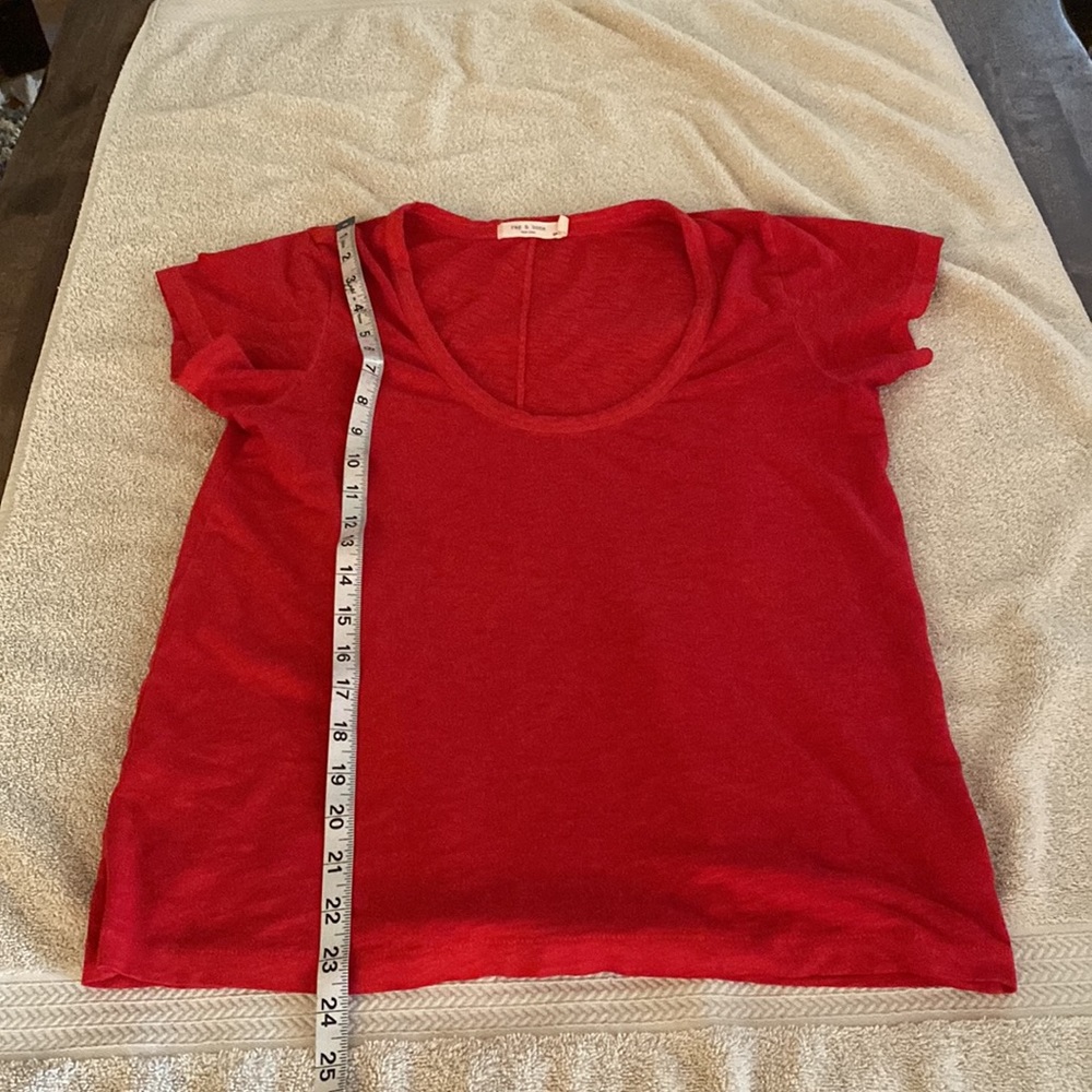 Rag & Bone New York 100% Pima cotton scoop neck soft tee from Neiman Marcus. - Picture 10 of 11